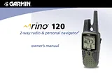 Garmin Rino 120 ユーザーズマニュアル