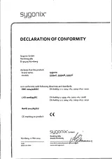 Declaration Of Conformity (33594C LED)