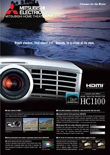 Mitsubishi HC1100 Брошюра