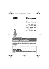 Panasonic KXTG8061TRB Guida Al Funzionamento