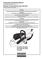Dolmar PC-7435 Manual Do Utilizador