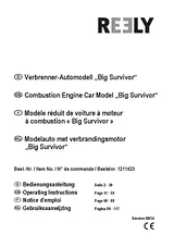 Reely 1:5 RC model car Petrol Monster truck RH511 Benutzerhandbuch