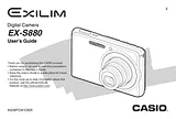 Casio EXS880BK Manual De Usuario