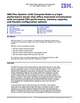 IBM Intel Xeon E5-2670 v2 00Y2857 Manuel D’Utilisation