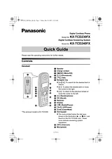 Panasonic kx-tcd240fx Руководство По Работе