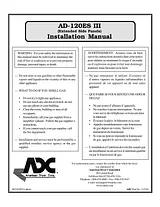 American Dryer Corp. AD-120ES III User Manual