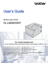 Brother HL-L9200CDWT Техническая Спецификация