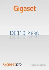 Gigaset Pro cord-connected VoIP-telephone S30852-H2218-R101 Manual De Usuario
