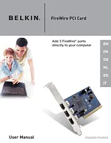 Belkin FIREWIRE F5U502 ユーザーズマニュアル