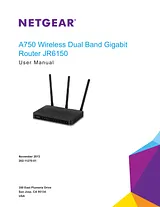 Netgear JR6150 - AC750 WiFi Router - 802.11ac Dual Band Gigabit Manual Do Utilizador