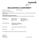 Garmin GNX 130 10_inch Декларация Соответствия