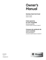 Monogram ZV750SPSS Manual