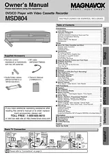 Magnavox msd804 User Manual