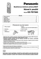 Panasonic kx-td7580ce Operating Guide
