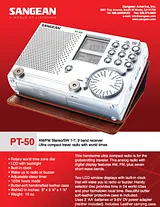 Sangean Electronics PT-50 Folheto