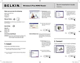 Belkin F5D9230UK4 Folheto