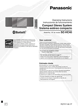 Panasonic SC-HC40 Справочник Пользователя