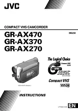 JVC GR-AX270 Справочник Пользователя