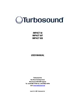 Turbosound Impact 50 Manuel D’Utilisation
