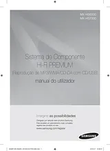 Samsung MX-HS7000 Manual Do Utilizador