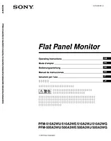 Sony PFM-510A2WU Manual Do Utilizador