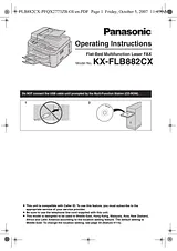 Panasonic KX-FLB882CX User Manual