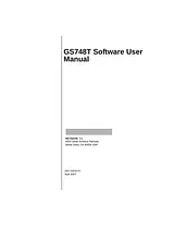 Netgear GS748TS-100NAS Manual Do Utilizador