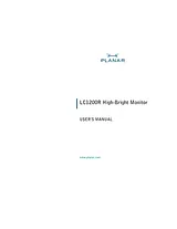 Planar LC1200R User Manual