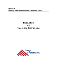 Trango Systems Inc VST2500 Manual Do Utilizador
