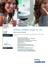 Philips Rechargeable sonic toothbrush HX9332/04 HX9332/04 Prospecto