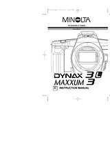 Konica Minolta DYNAX 3L Manuel D’Utilisation