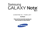 Samsung Galaxy Note 10.1 用户手册