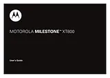 Motorola XT800 Справочник Пользователя