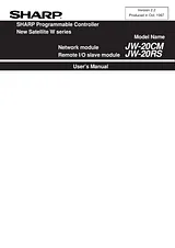 Sharp JW-20RS Manual De Usuario