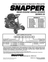 Snapper 3011523BV Справочник Пользователя