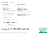 Bkl Electronic 1505050 Hoja De Datos