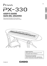 Casio px-330 ユーザーズマニュアル