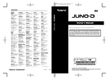 Roland JUNO-D Справочник Пользователя