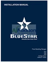 BlueStar BSP366BNG Installation Instruction