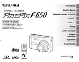 Fujifilm FinePix F650 ユーザーズマニュアル