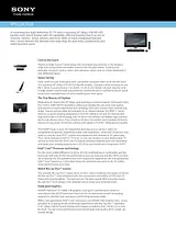 Sony VPCL22CFX Guide De Spécification
