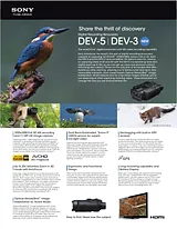 Sony DEV-3 Guia De Especificaciones