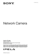 Sony SNCRS86N User Manual