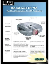 Infocus LP755 Manuale Hardware