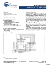 Cypress CY62148EV30 Manual De Usuario
