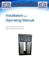 G-Way Microwave / G-Wave VHF2W80 User Manual