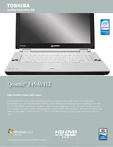Toshiba F45-AV412 Leaflet