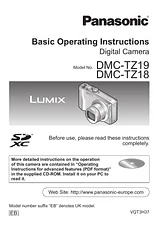 Panasonic DMCTZ19EB Operating Guide