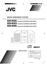 JVC CA-UXH33 Manual De Usuario