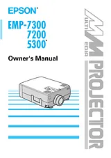 Epson EMP-7200 사용자 설명서